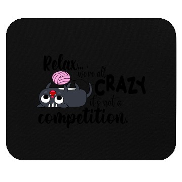 Discover funny cute quote Mouse Pads