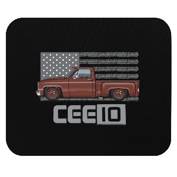 Discover Cee 10 Dark Brown Mouse Pads