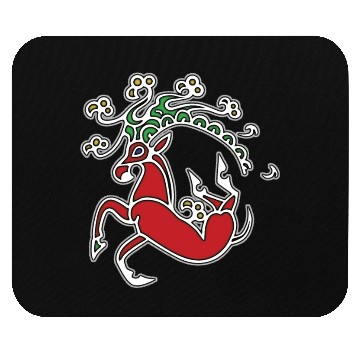 Discover Siberian Shaman Deer Tattoo Mouse Pads