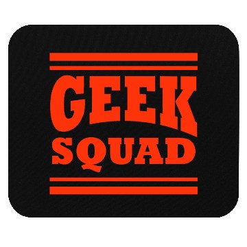 Discover Geek Squad Logo Mouse Pads