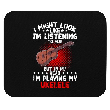 Discover Instrument String Musician Guitar Ukelele Ukulele Mouse Pads
