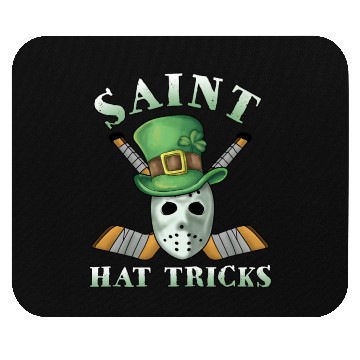 Discover Hat Tricks Hockey Mouse Pads