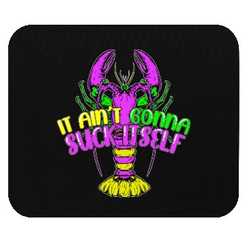Discover Funny Lobster Mardi Gras Mouse Pads