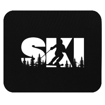 Discover Ski, Skiing Mouse Pads