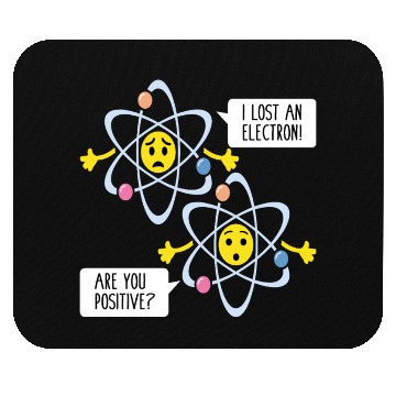 Discover Funny Electron Pun Chemistry Science Teacher Mouse Pads