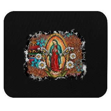 Discover Virgin Mary Mouse Pads