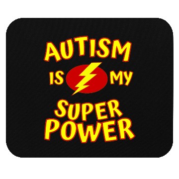 Discover Autism Is My Superpower Mouse Pads