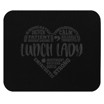 Discover Lunch lady, Cafeteria, lunchlady worker Mouse Pads