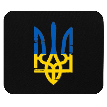 Discover Ukraine Symbol Mouse Pads