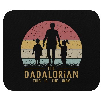 Discover The Dadalorian Mouse Pads