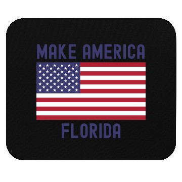 Discover Make America Florida American Flag DeSantis 2024 Mouse Pads