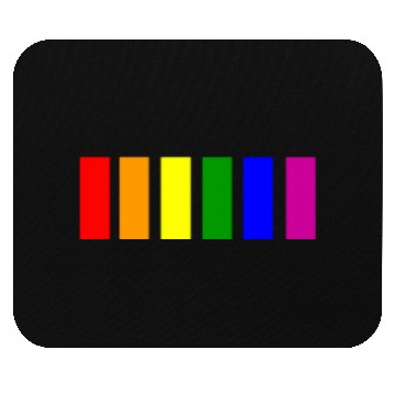 Discover Gay pride abstract design Mouse Pads