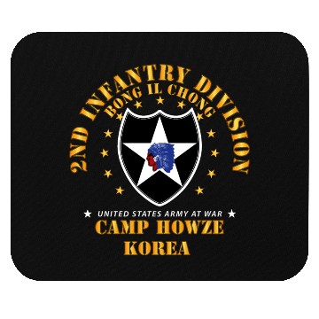 Discover Army 2nd Infantry Division Camp Howze wo DS Mouse Pads