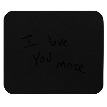 Discover i love you Mouse Pads