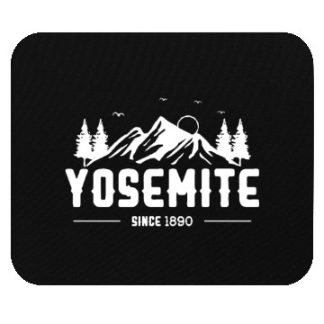 Discover Yosemite National Park 1890 Mouse Pads