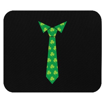 Discover Shamrock - Tie Mouse Pads