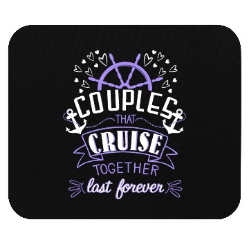Discover Cruise Couples Mouse Pads