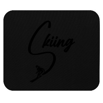 Discover Skiing Mouse Pads