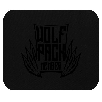 Discover Team wolf pack Mouse Pads