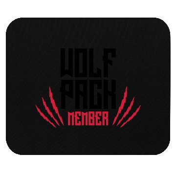 Discover Scratch wolf pack Mouse Pads