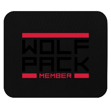 Discover Bar wolf pack Mouse Pads
