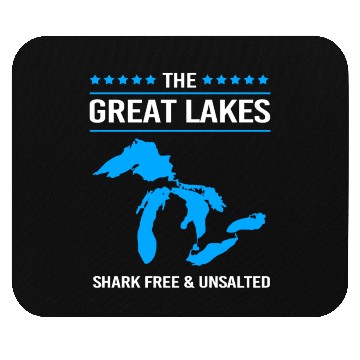 Discover The Great Lakes Shark Free And Unsalted Mouse Pads