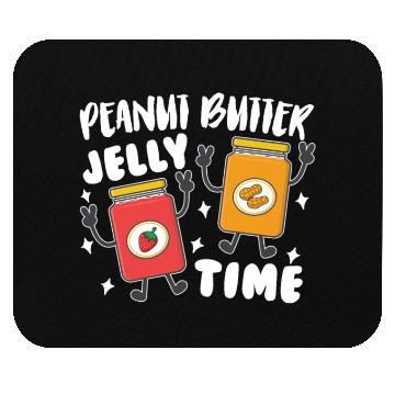 Discover Peanni Butter Jelly Time Friend Peanut Strawberry Mouse Pads
