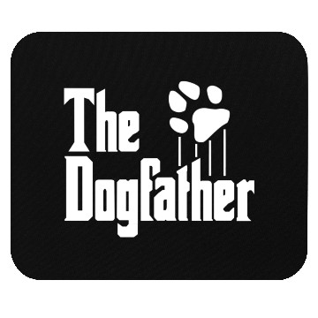 Discover Dog Dad Dogs The Dogfather Mouse Pads
