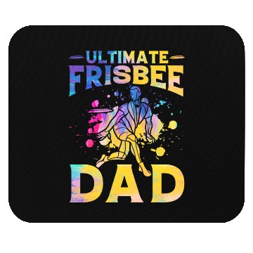 Discover Ultimate Frisbee Dad Mouse Pads