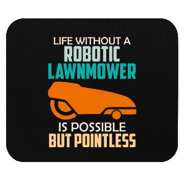 Discover Lawn mowing robot Robot mower Mouse Pads