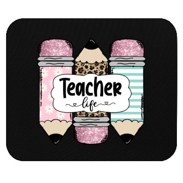 Discover Teacherlife sublimation Mouse Pads