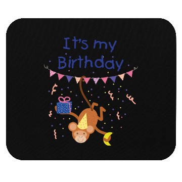 Discover Birthday Party Monkey Mouse Pads