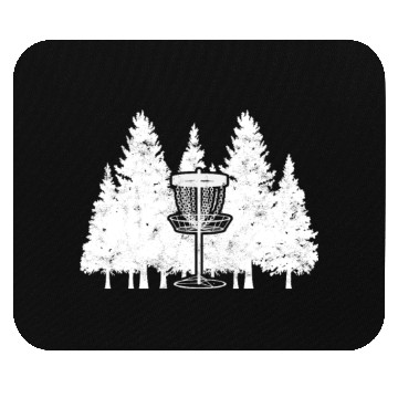 Discover Disc Golf Mouse Pads Stupid Tree Funny - Disc Golf