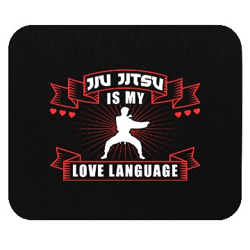 Discover Brazilian Jiu Jitsu MMA Bjj Hugger Mouse Pads