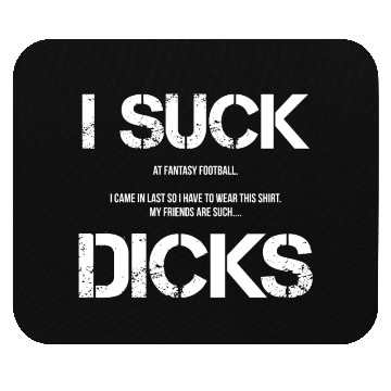 Discover Fantasy Football Loser I Lost League Shame funny Mouse Pads