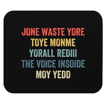 Discover B182 I miss You Mouse Pads