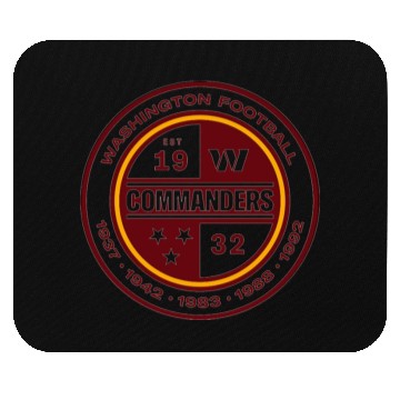 Discover Washington commanders Mouse Pads