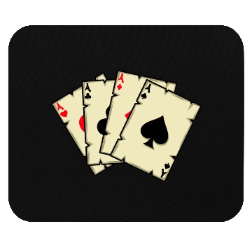 Discover Poker cards Dealer Gift Mouse Pads
