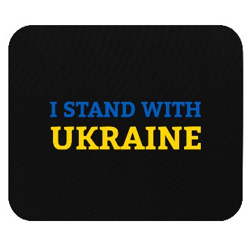 Discover "I stand with Ukraine" Support & Solidarity Mouse Pads