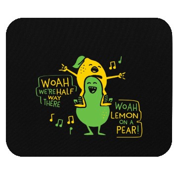 Discover Lemon On A Pear Funny Meme Lemon On A Pear Teacher Mouse Pads