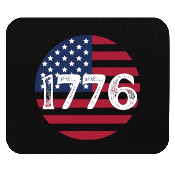 Discover 1776 - In US Flag Mouse Pads