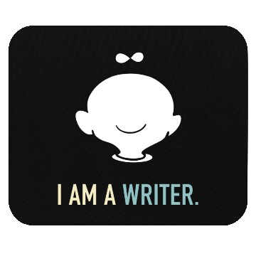 Discover I am a writer Mouse Pads
