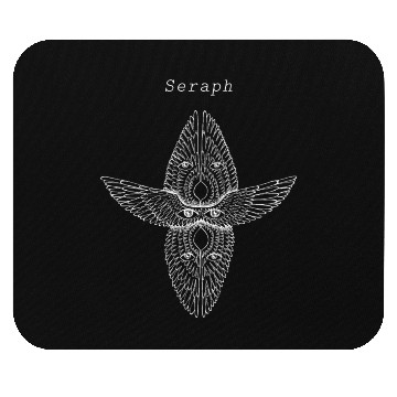 Discover seraph seraphim angel ink illustration Mouse Pads