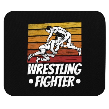 Discover Wrestling Fighter Wrestle Hobby Wrestler Mouse Pads