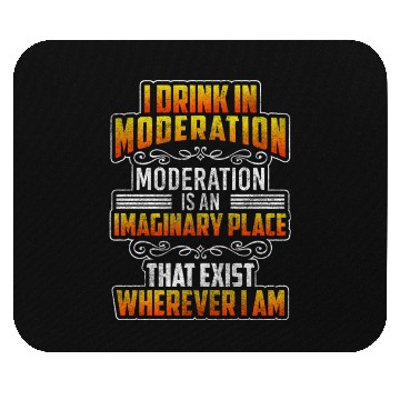 Discover Alcohol Partying Vodka Disco Mouse Pads