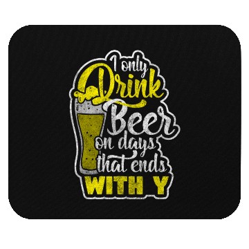 Discover Alcohol Beer Disco Mouse Pads