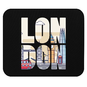 Discover London Mouse Pads