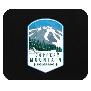 Discover Copper Mountain Colorado Ski Mouse Pads