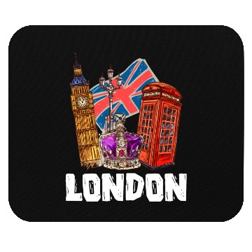 Discover London Mouse Pads