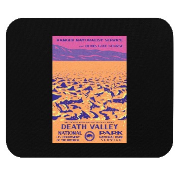 Discover Death Valley Devils Golf Course WPA Mouse Pads